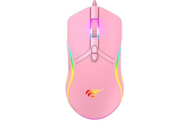 Gaming Ποντίκι - Havit MS1026 Pink