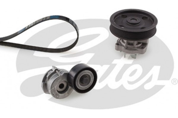 Gates Αντλία Νερού + Σετ Ιμάντων poly-V - KP26PK1183