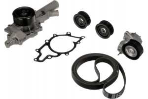 Gates Αντλία Νερού + Σετ Ιμάντων poly-V - KP26PK2260-1