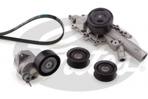 Gates Αντλία Νερού + Σετ Ιμάντων poly-V - KP26PK2260-1