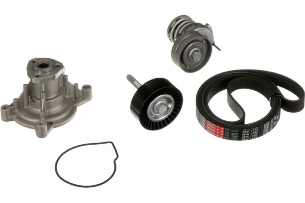 Gates Αντλία Νερού + Σετ Ιμάντων poly-V - KP76PK1735