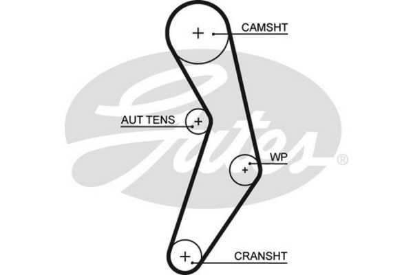 Gates Αντλία Νερού + Σετ Οδοντωτού Ιμάντα - KP15503XS-2