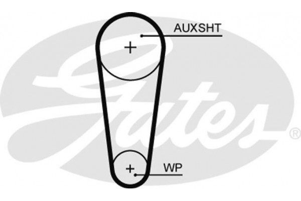 Gates Αντλία Νερού + Σετ Οδοντωτού Ιμάντα - KP15683XS-2