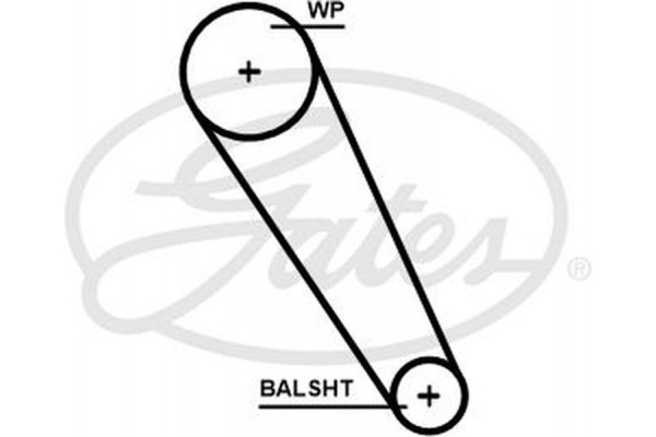 Gates Αντλία Νερού + Σετ Οδοντωτού Ιμάντα - KP1TH15698XS-2