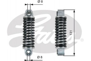 Gates Αποσβεστ. κραδασμών, Ιμάντας poly-V - T39151