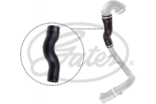 Gates Ελαστ. σωλ. Αέρα Υπερπλήρωσης - 09-0697