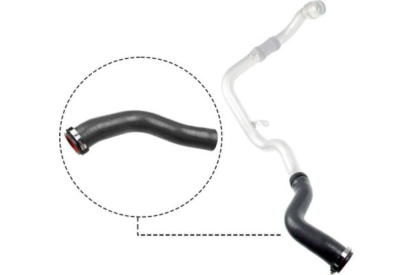 Gates Ελαστ. σωλ. Αέρα Υπερπλήρωσης - 09-1306