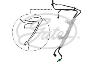 Gates Ελαστικός Σωλήνας Καυσίμων - MFL1000