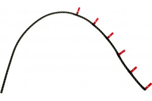 Gates Ελαστικός Σωλήνας Καυσίμων - MFL1260