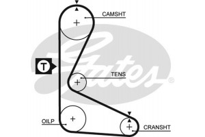 Gates Οδοντωτός Ιμάντας - 5109