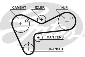 Gates Οδοντωτός Ιμάντας - 5306