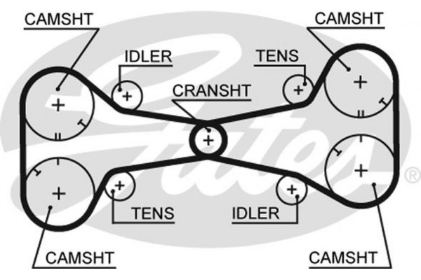 Gates Οδοντωτός Ιμάντας - 5312