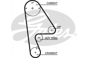 Gates Οδοντωτός Ιμάντας - 5410XS