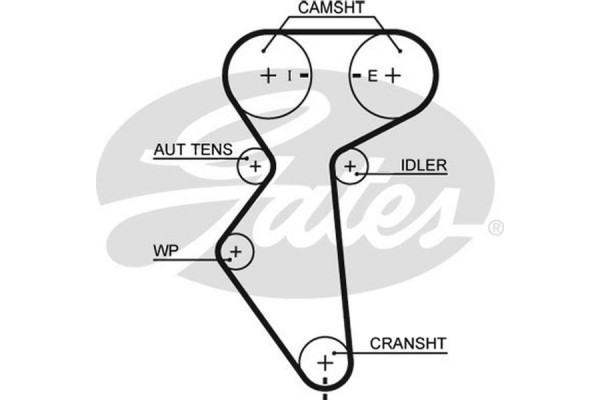 Gates Οδοντωτός Ιμάντας - 5419XS Gates Οδοντωτός Ιμάντας - 5419XS