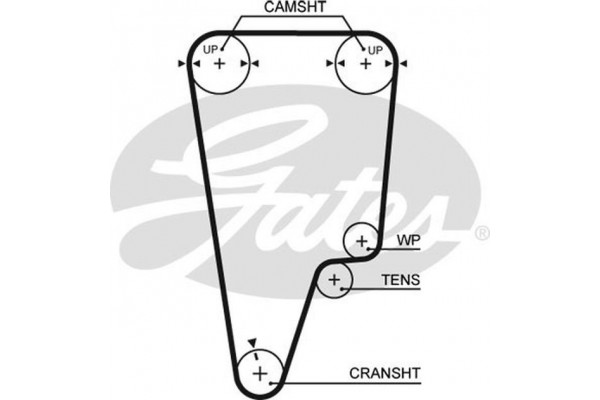 Gates Οδοντωτός Ιμάντας - 5506XS Gates Οδοντωτός Ιμάντας - 5506XS