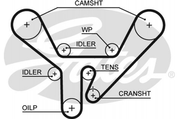 Gates Οδοντωτός Ιμάντας - 5518XS Gates Οδοντωτός Ιμάντας - 5518XS