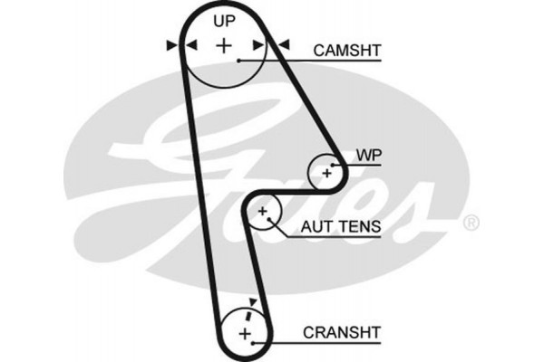 Gates Οδοντωτός Ιμάντας - 5593XS