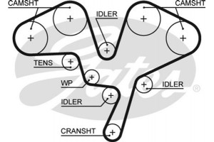 Gates Οδοντωτός Ιμάντας - 5602XS