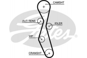 Gates Οδοντωτός Ιμάντας - 5606XS