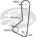 Gates Σετ Οδοντωτού Ιμάντα - K015254XS