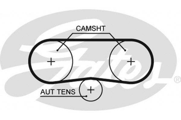 Gates Σετ Οδοντωτού Ιμάντα - K015565XS