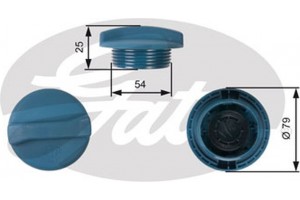 Gates Τάπα κλεισίματος, Δοχείο Ψυκτικού Υγρού - RC205