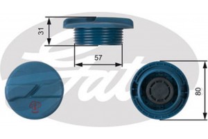 Gates Τάπα κλεισίματος, Δοχείο Ψυκτικού Υγρού - RC234