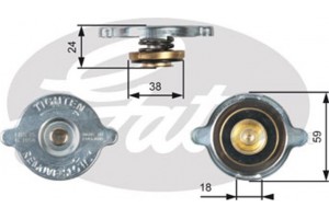 Gates Τάπα κλεισίματος, Ψύκτης - RC113