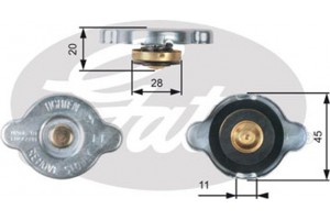 Gates Τάπα κλεισίματος, Ψύκτης - RC133