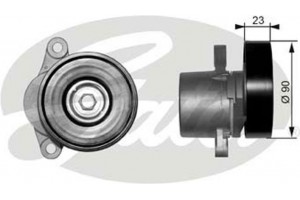 Gates Τεντωτήρας ιμάντα, Ιμάντας poly-V - T38156