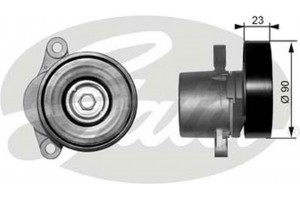 Gates Τεντωτήρας ιμάντα, Ιμάντας poly-V - T38156