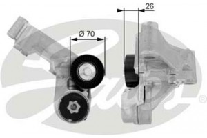 Gates Τεντωτήρας ιμάντα, Ιμάντας poly-V - T38444