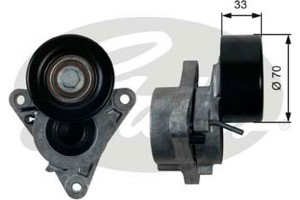 Gates Τεντωτήρας ιμάντα, Ιμάντας poly-V - T39171