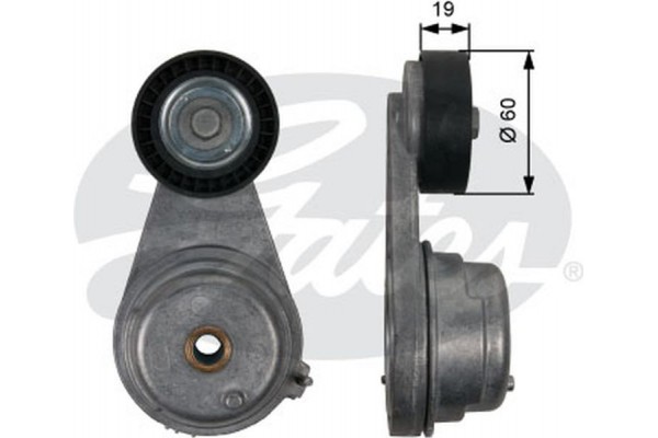 Gates Τεντωτήρας ιμάντα, Ιμάντας poly-V - T39190