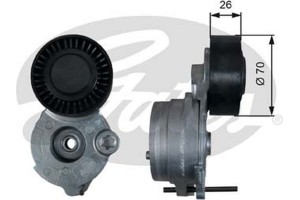 Gates Τεντωτήρας ιμάντα, Ιμάντας poly-V - T39333