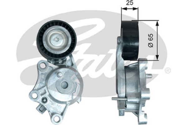 Gates Τεντωτήρας ιμάντα, Ιμάντας poly-V - T39378