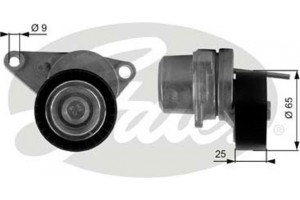 Gates Τεντωτήρας, Ιμάντας poly-V - T38313