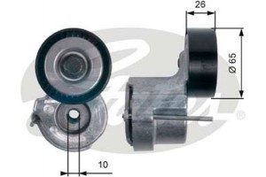 Gates Τεντωτήρας, Ιμάντας poly-V - T39174