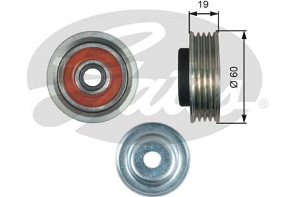 Gates Τεντωτήρας, Ιμάντας poly-V - T39181