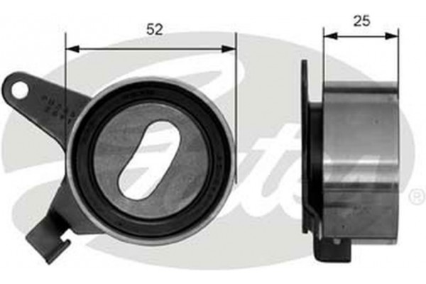 Gates Τεντωτήρας, οδοντ. Ιμάντας - T41031
