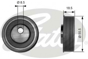 Gates Τεντωτήρας, οδοντ. Ιμάντας - T41038
