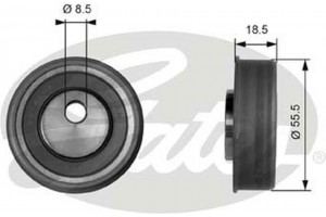 Gates Τεντωτήρας, οδοντ. Ιμάντας - T41038