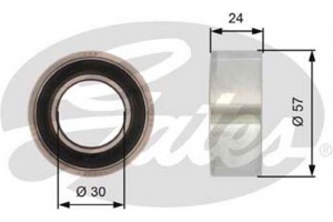 Gates Τεντωτήρας, οδοντ. Ιμάντας - T41121