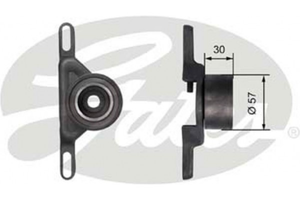 Gates Τεντωτήρας, οδοντ. Ιμάντας - T41147