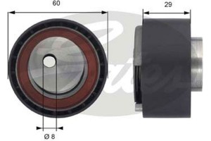 Gates Τεντωτήρας, οδοντ. Ιμάντας - T43055