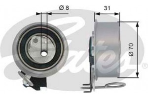 Gates Τεντωτήρας, οδοντ. Ιμάντας - T43135