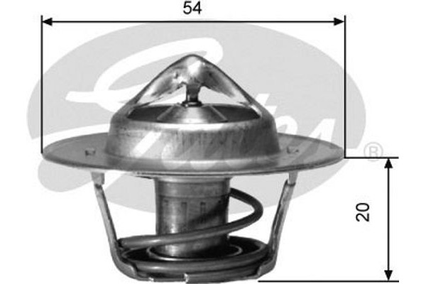 Gates Θερμοστάτης, Ψυκτικό Υγρό - TH00188G1