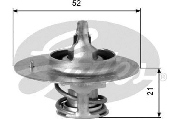 Gates Θερμοστάτης, Ψυκτικό Υγρό - TH03282G2