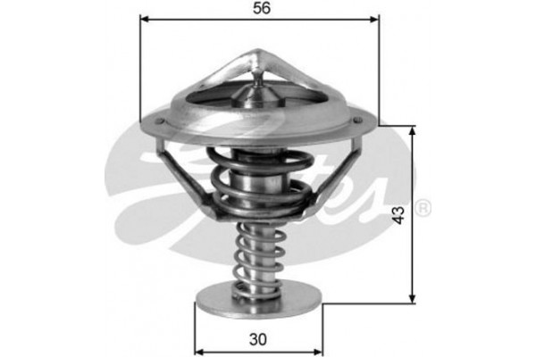 Gates Θερμοστάτης, Ψυκτικό Υγρό - TH05382G1