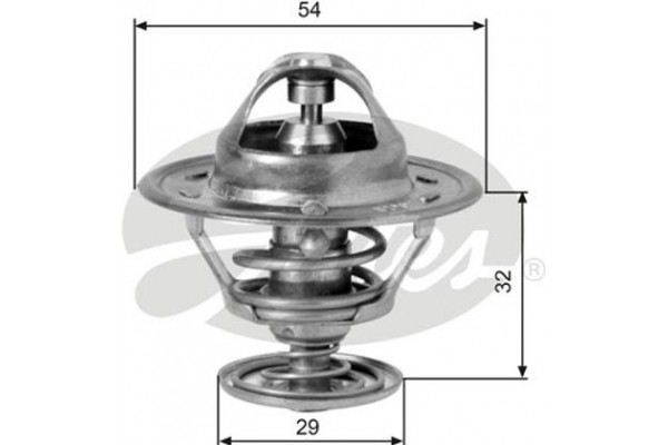 Gates Θερμοστάτης, Ψυκτικό Υγρό - TH10981G1
